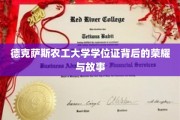 德克萨斯农工大学学位证，荣耀之光背后的传奇历程