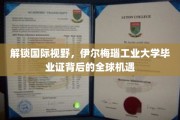 跨越国界，伊尔梅瑙工业大学文凭开启全球职业新篇章