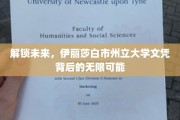 解锁未来，伊丽莎白市州立大学文凭背后的无限可能