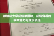 解码都柏林大学成绩单，探寻学术魅力与青春足迹