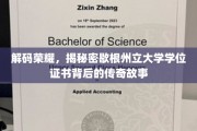 解码荣耀，揭秘密歇根州立大学学位证书背后的传奇故事