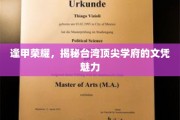 逢甲风华，一探台湾顶尖大学的学历光环