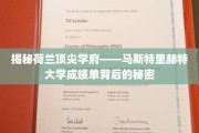 荷兰精英学府马斯特里赫特大学，探寻卓越背后的学术奥秘