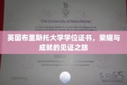 解锁荣耀，布里斯托大学学位证书背后的非凡旅程