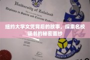 揭开纽约大学文凭的神秘面纱，名校背后不为人知的真实故事