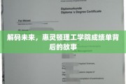 解码科技前沿，揭秘惠灵顿理工学院的成绩单背后传奇