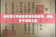 探寻斯旺西学子辉煌背后的成绩单传奇