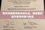 解码哥本哈根商学院，国际商学教育的璀璨明珠