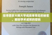 解锁西安大略大学成绩单，一窥学术辉煌的神秘之门