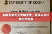 科罗拉多州立大学文凭，开启职场黄金时代的钥匙通行证
