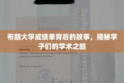 布朗大学学子秘境，揭开成绩单背后的学术征途