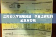 迈阿密荣耀时刻，毕业证书背后的辉煌篇章与未来憧憬