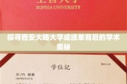 解码西安大略大学成绩单，揭秘学术成就的秘密通道