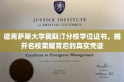 探寻德克萨斯大学奥斯汀分校荣耀证书背后的秘密面纱