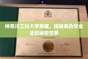 揭秘神奈川工科大学，真伪毕业证的神秘面纱