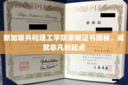 新加坡共和理工学院荣誉证书背后的非凡起点探秘