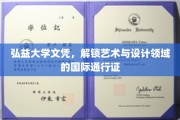 弘益文凭，国际艺术设计界的通行钥匙