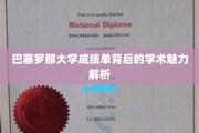 探索巴塞罗那大学成绩单，解码学术殿堂的璀璨风采