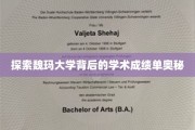 揭秘魏玛大学卓越学术成就的秘密宝藏