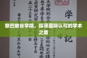 黎巴嫩谷学院，铸就全球视野的学术堡垒之旅