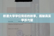 解码桥港大学学位，探寻学历背后的非凡力量