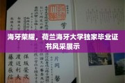 荷兰海牙大学荣耀绽放，独家毕业证书魅力抢先看