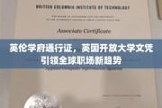 解锁全球职场新篇章，英伦学府文凭，你的国际化通行证