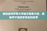探寻德克萨斯大学埃尔帕索分校，学子成绩单背后的成长足迹