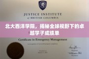 跨越北大西洋的学术巅峰，全球学子卓越成绩单大揭秘