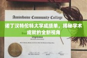 诺丁汉特伦特大学成绩单，透视学术成就的独特窗口