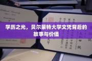 文凭荣耀，揭秘贝尔蒙特大学学历的魅力与非凡价值