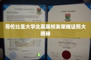 哥伦比亚大学北英属校友神秘荣耀证书揭秘之旅