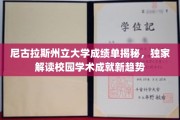 尼古拉斯州立大学成绩单揭秘，独家解读校园学术成就新趋势