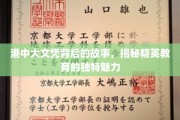 港中大文凭背后的故事，揭秘精英教育的独特魅力