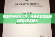 解码弗林德斯大学，揭开成绩单背后的学术奥秘