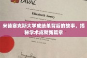 米德塞克斯大学成绩单背后的秘密，开启学术成就的神秘之旅