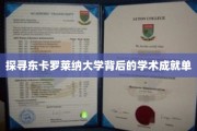 解锁东卡罗莱纳大学的学术辉煌之路