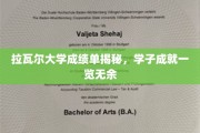 拉瓦尔大学学子风采大揭，卓越成就尽收眼底
