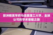 解码马德里理工大学，欧洲顶尖学府的全球学术辉煌之旅