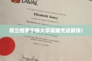 荷兰格罗宁根大学成就解锁，揭秘荣耀凭证背后的故事