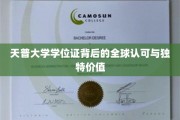 全球通行证，天普大学学位证的非凡魅力与全球认可