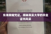 东海荣耀见证，一探究竟的大学毕业证书风采