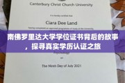 解码南佛罗里达大学学位之谜，揭秘学历认证背后的真实旅程