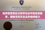 解码圣芭芭拉，探寻加州名校学位证书的非凡魅力
