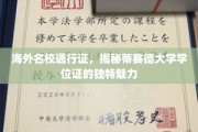解锁国际精英之路，蒂赛德大学学位证的非凡风采