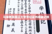 探索马来西亚国立大学学位证书背后的秘密之旅