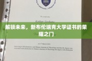 开启未来新篇章，新布伦瑞克大学证书引领教育革新之旅