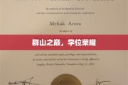 山巅荣耀，巅峰学府的学位传奇