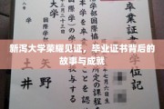 新泻大学荣耀瞬间，毕业证书背后的辉煌历程与感人成就