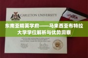 马来西亚布特拉大学，探索东南亚精英学府的教育魅力与学位价值